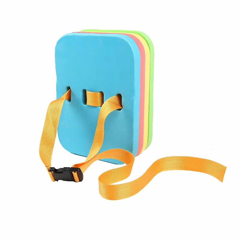 Backpack style swimming assisted floating board