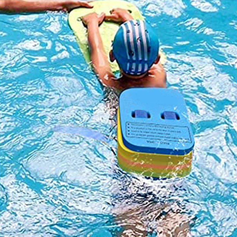 Backpack style swimming assisted floating board